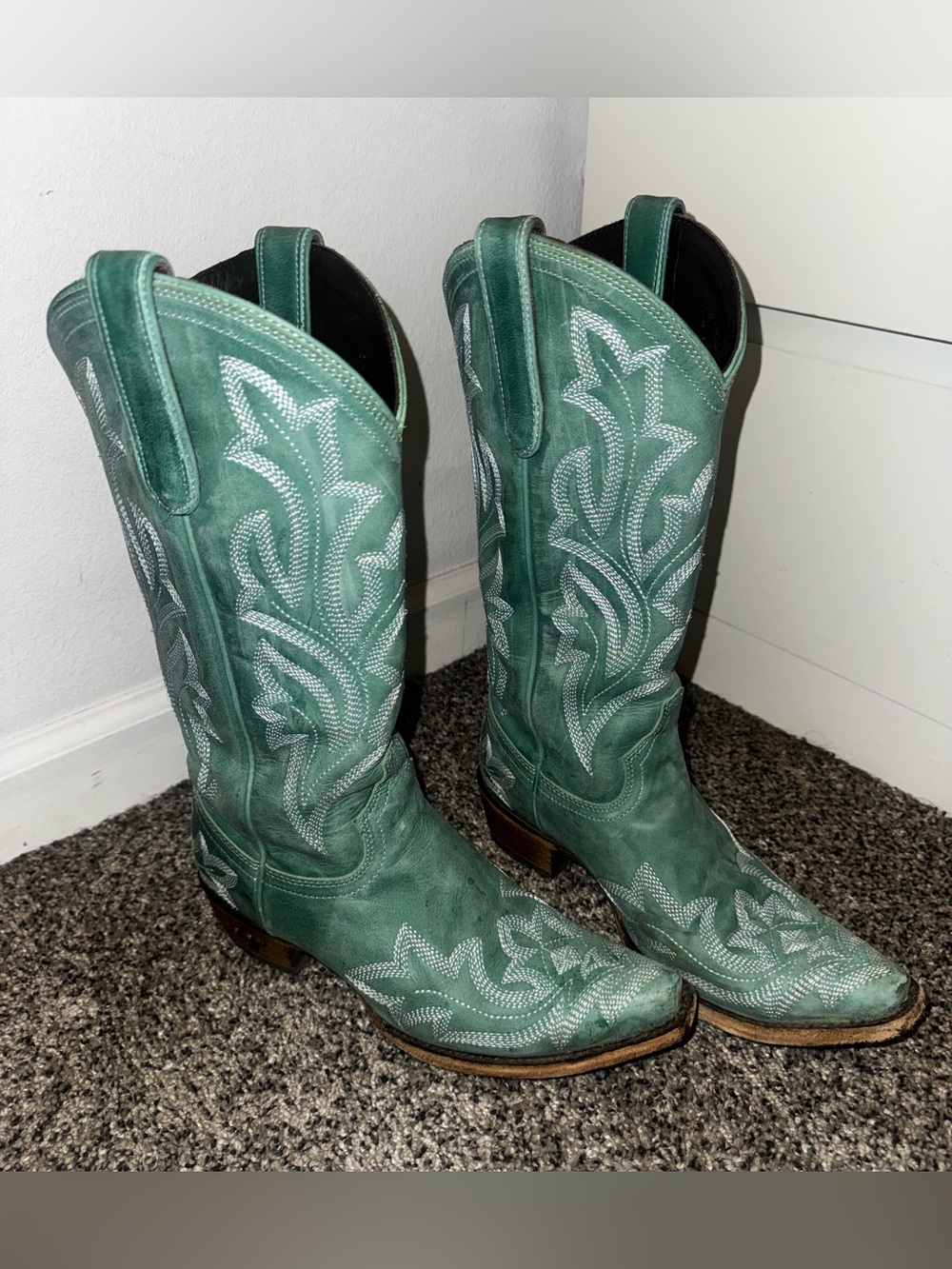Lane Saratoga Boot - Turquoise